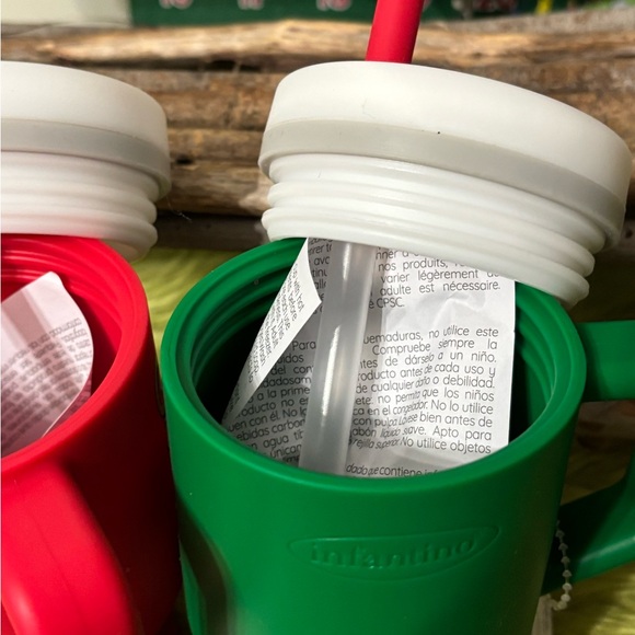 CHOOSE ONE!  NEW Infantino My 1st Grinch TODDLER 9oz. Tumbler  W/Straw - Picture 14 of 15
